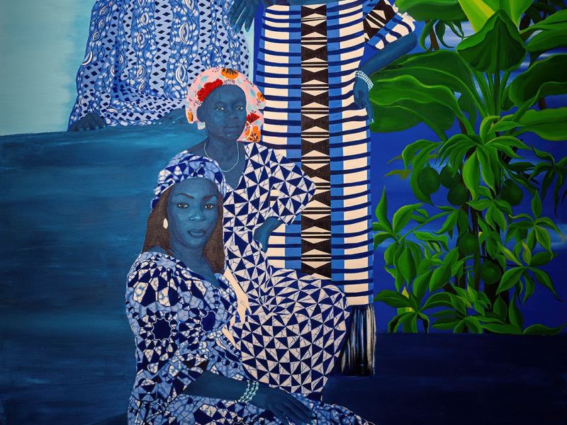 Paintings that announce “I’m here”